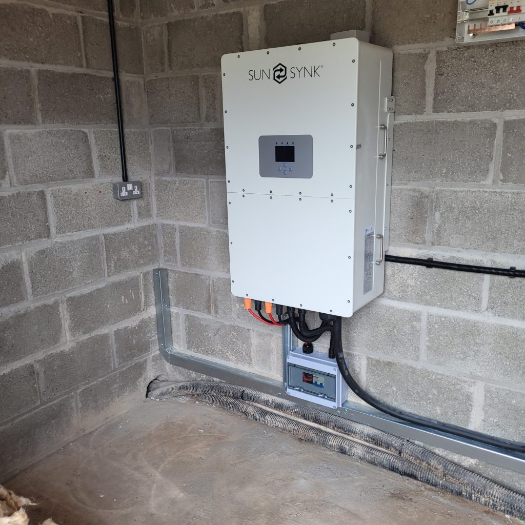 SolaX Power X3 Hybrid Installed at at Welsh Marches Chepstow  scaled
