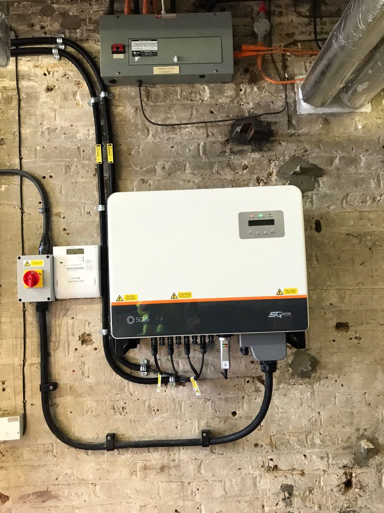 Solis S5 GC36K LV Inverter at Westcliff School