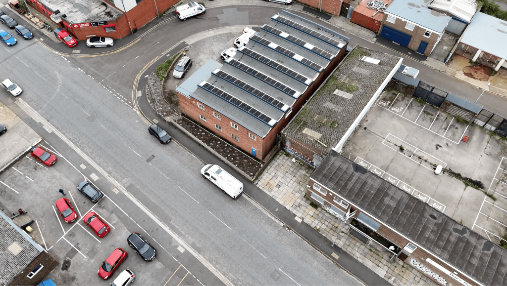 Meridian Handpans in Bristol 24kW Solar Pv Pan view