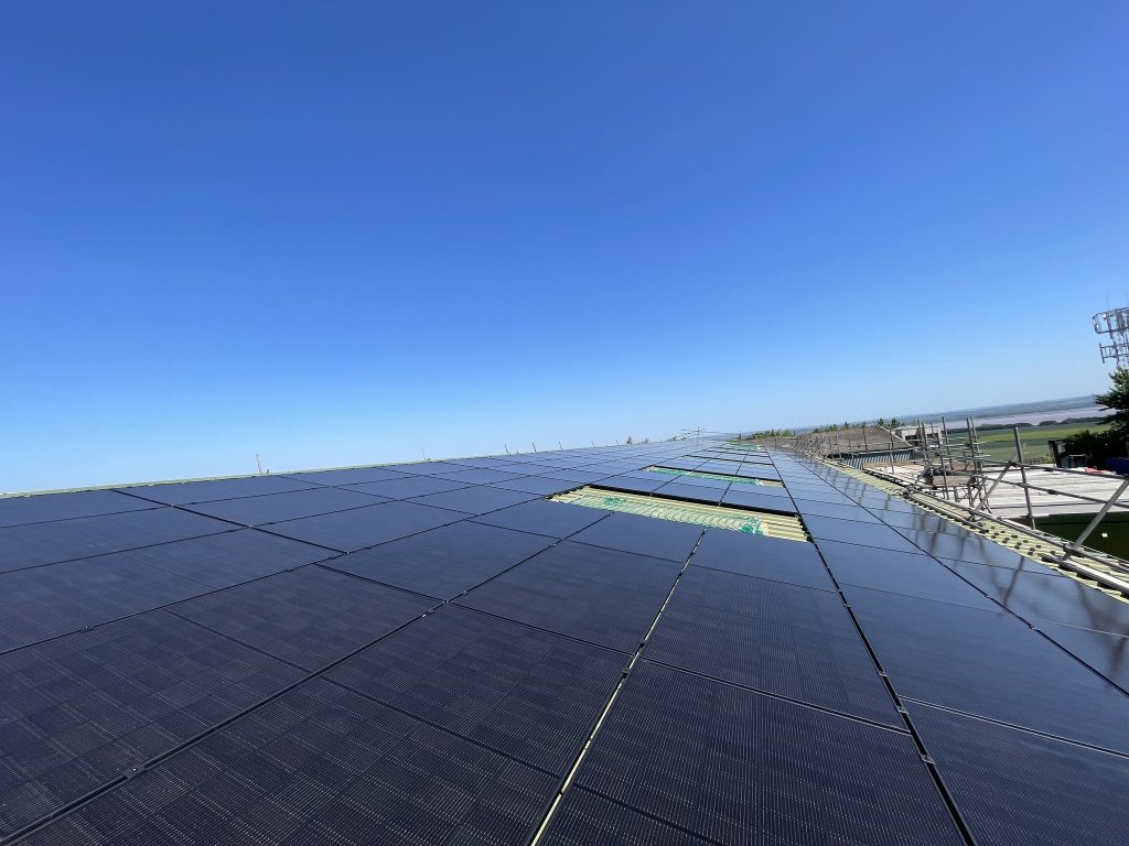 110Kw commercial Solar Chepstow ReeceR Group
