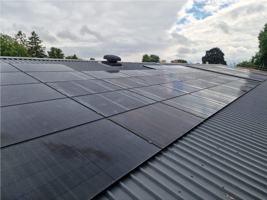 450 W Hengdian DMEGC Installed at St Hugh School