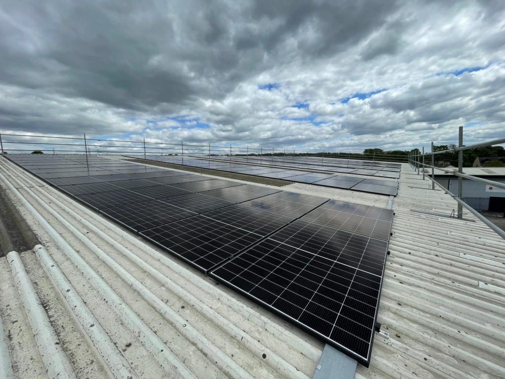 ToolBank Cleckheaton 88kw commercial Solar Yorkshire