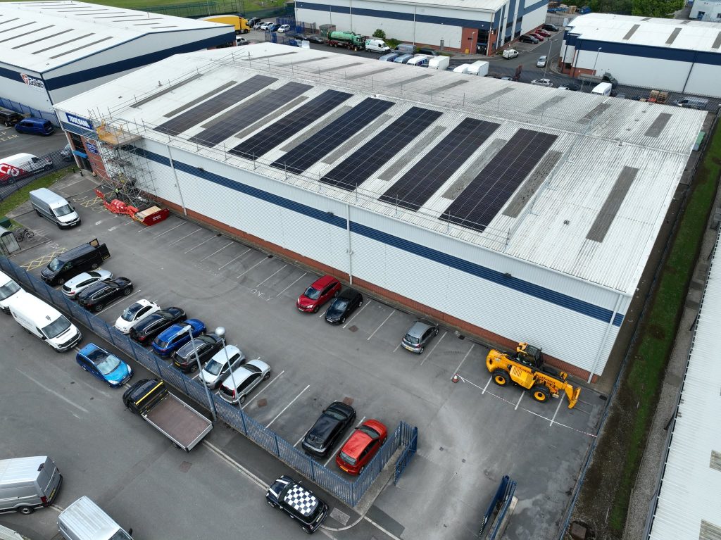 ToolBank Cleckheaton aerial shot