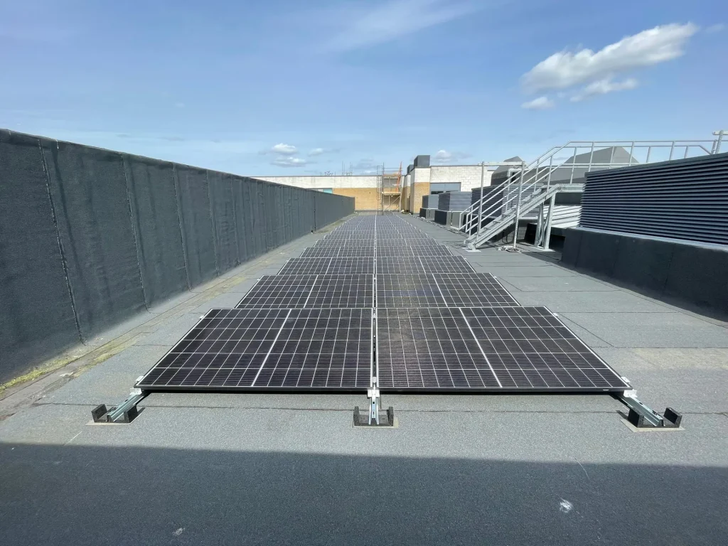 dunraven school commercial solar pv array south london