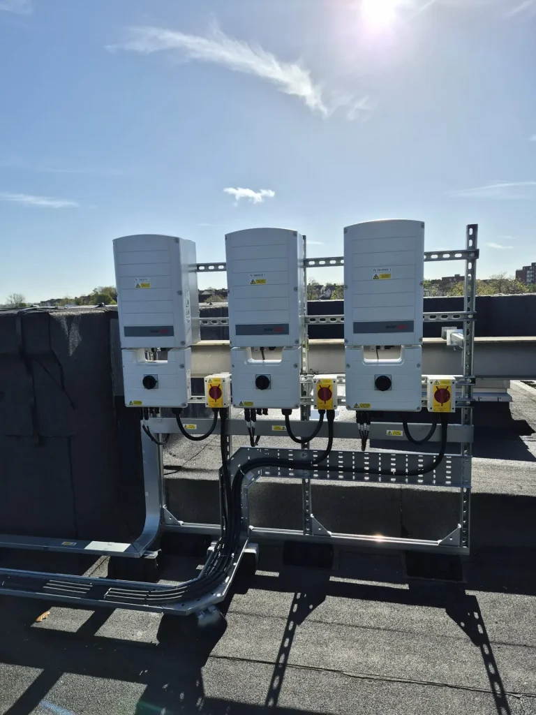 dunraven school solaredge inverter system south london